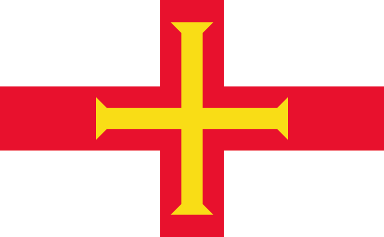 Flag of Guernsey representing the national tax administration and VAT legislation