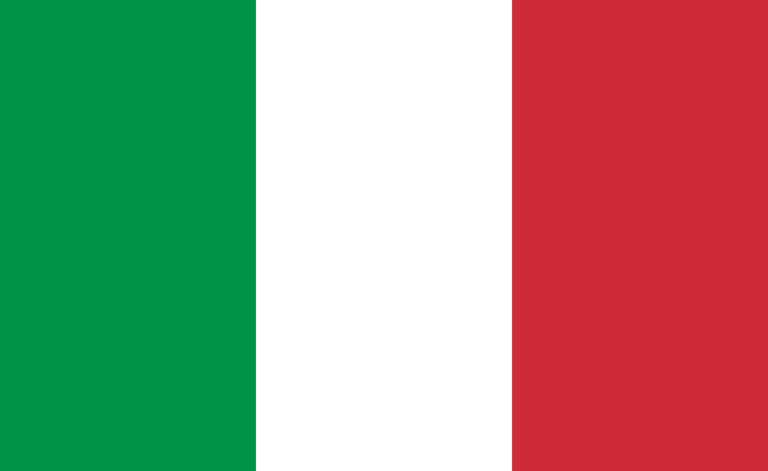 Flag of Italy representing the national tax administration and VAT legislation